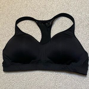 Old Navy Black Racerback Women's Sports Bra